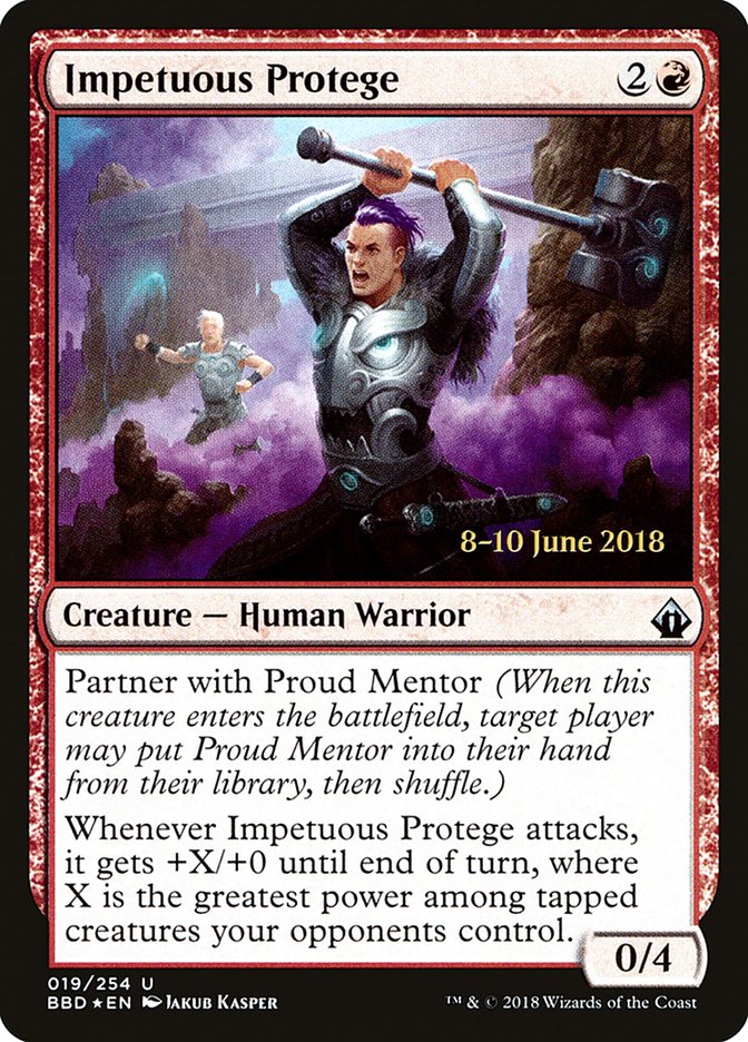 Impetuous Protege  [Battlebond Prerelease Promos] | Grognard Games