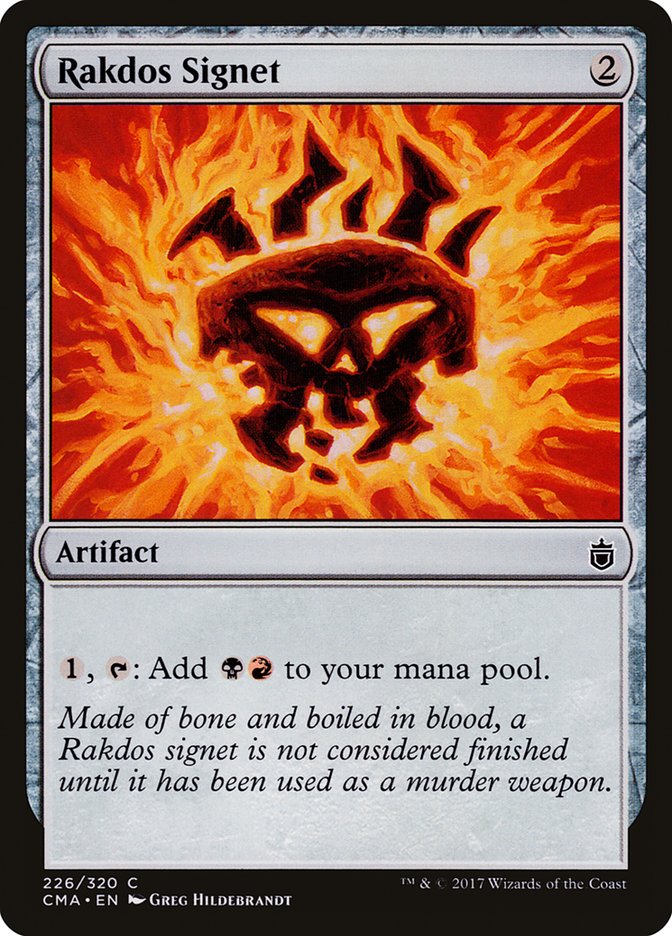 Rakdos Signet [Commander Anthology] | Grognard Games