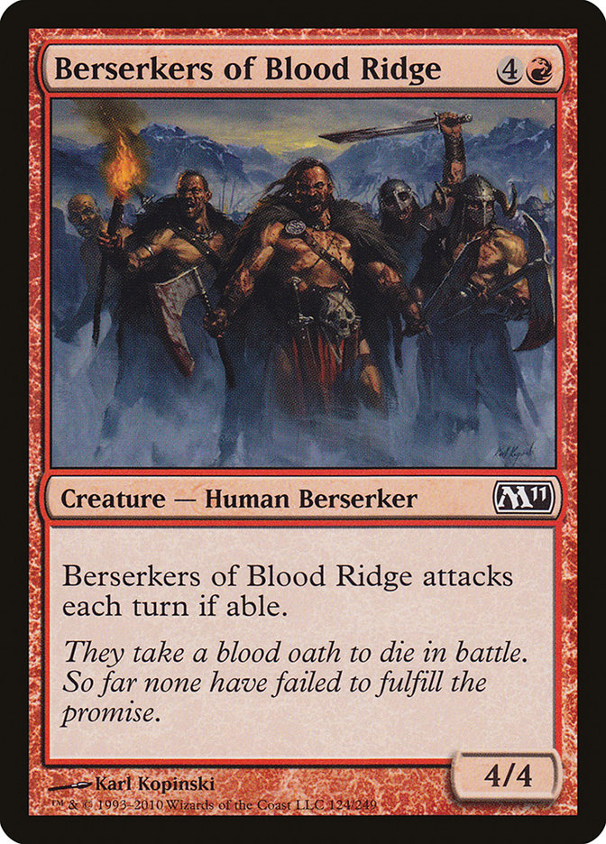Berserkers of Blood Ridge [Magic 2011] | Grognard Games