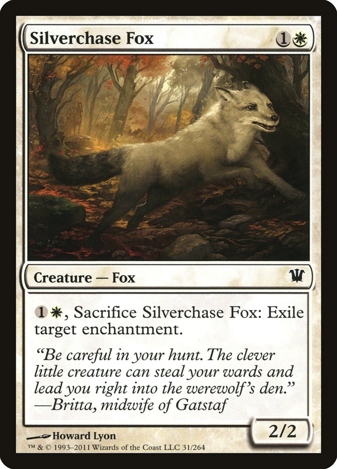 Silverchase Fox [Innistrad] | Grognard Games