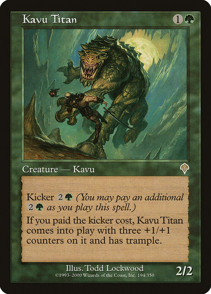 Kavu Titan [Invasion] | Grognard Games