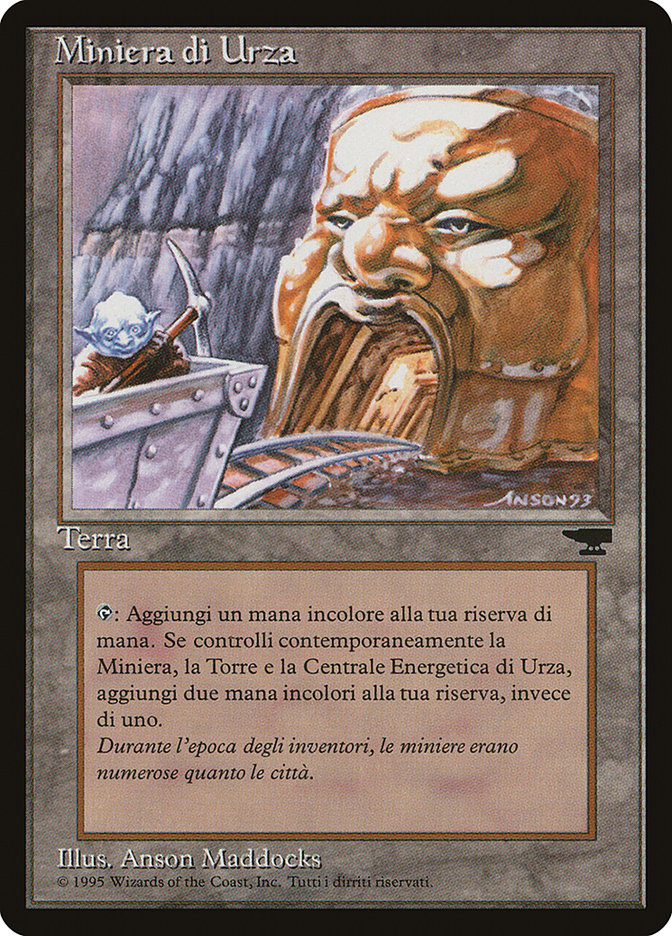 Urza's Mine (Pulley) (Italian) - "Miniera di Urza" [Rinascimento] | Grognard Games