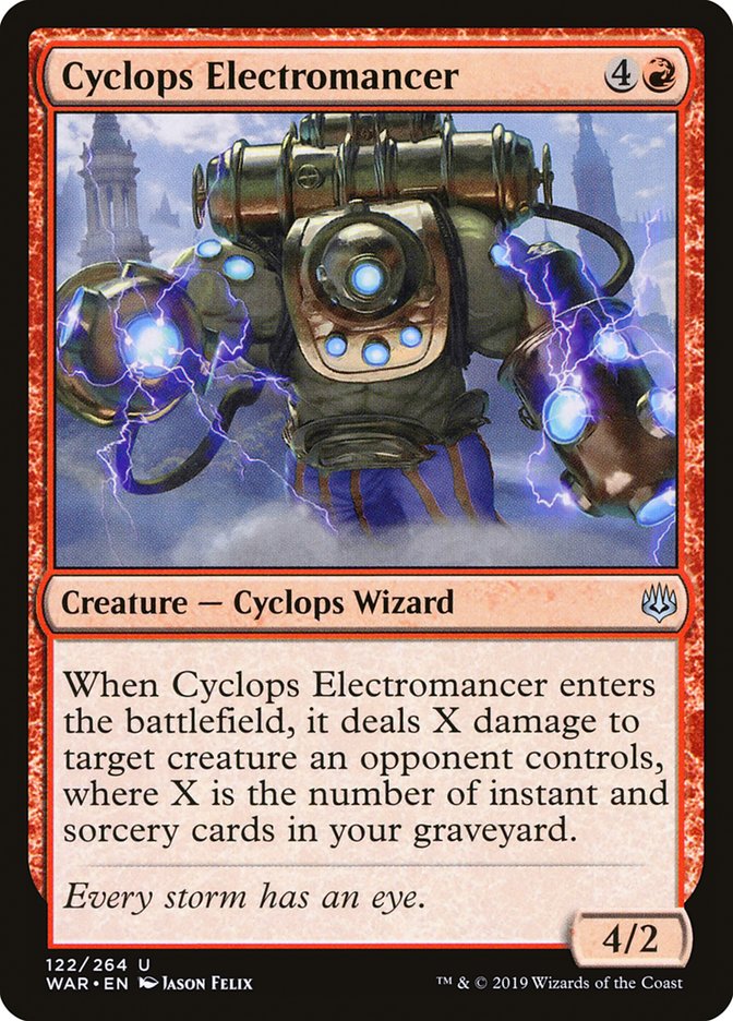 Cyclops Electromancer [War of the Spark] | Grognard Games