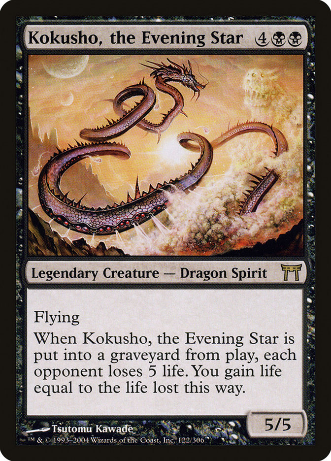 Kokusho, the Evening Star [Champions of Kamigawa] | Grognard Games