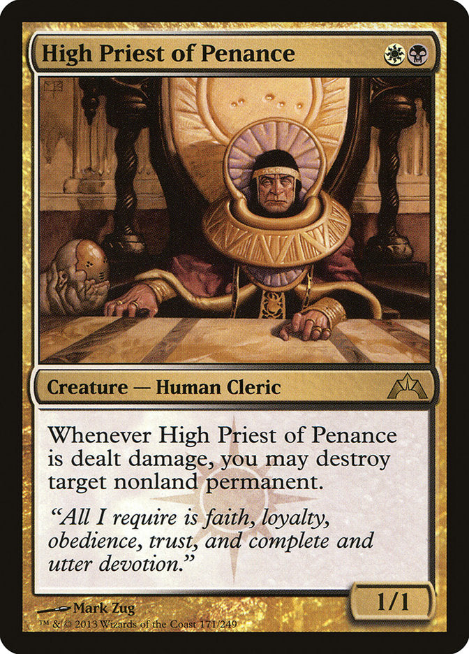 High Priest of Penance [Gatecrash] | Grognard Games