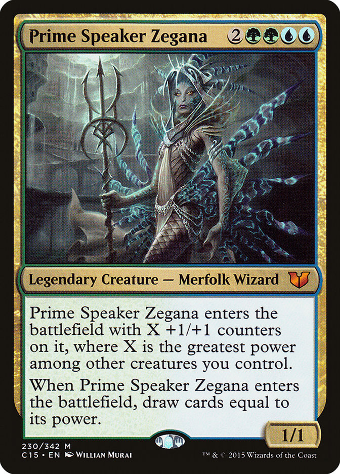 Prime Speaker Zegana [Commander 2015] | Grognard Games