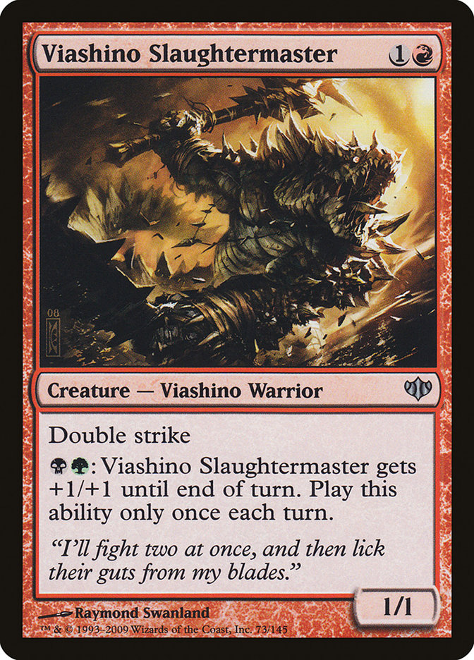 Viashino Slaughtermaster [Conflux] | Grognard Games