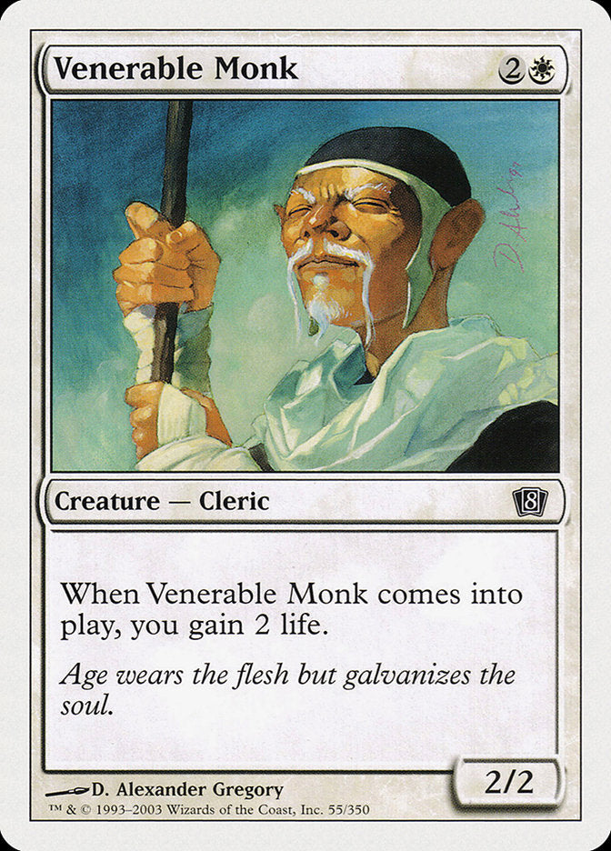 Venerable Monk [Eighth Edition] | Grognard Games