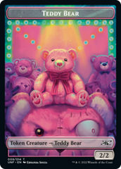 Teddy Bear // Food (010) Double-sided Token [Unfinity Tokens] | Grognard Games