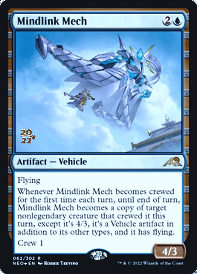 Mindlink Mech [Kamigawa: Neon Dynasty Prerelease Promos] | Grognard Games