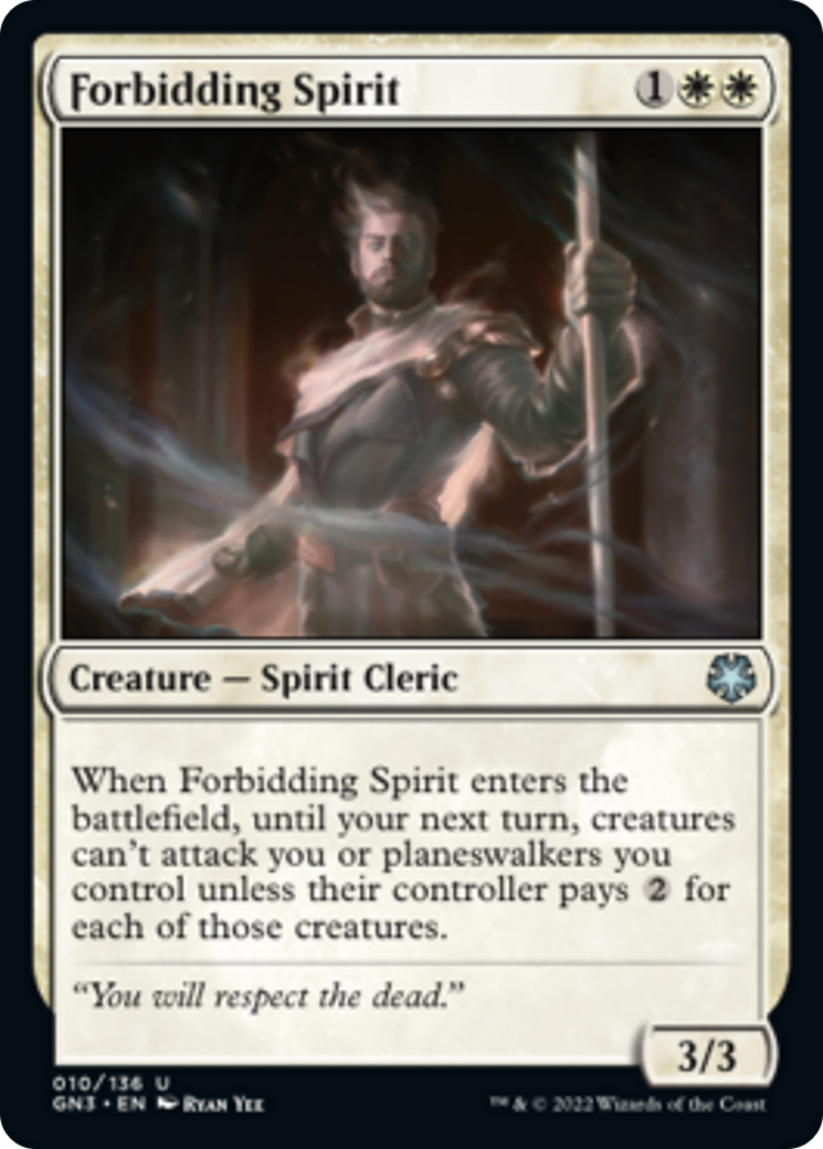Forbidding Spirit [Game Night: Free-for-All] | Grognard Games