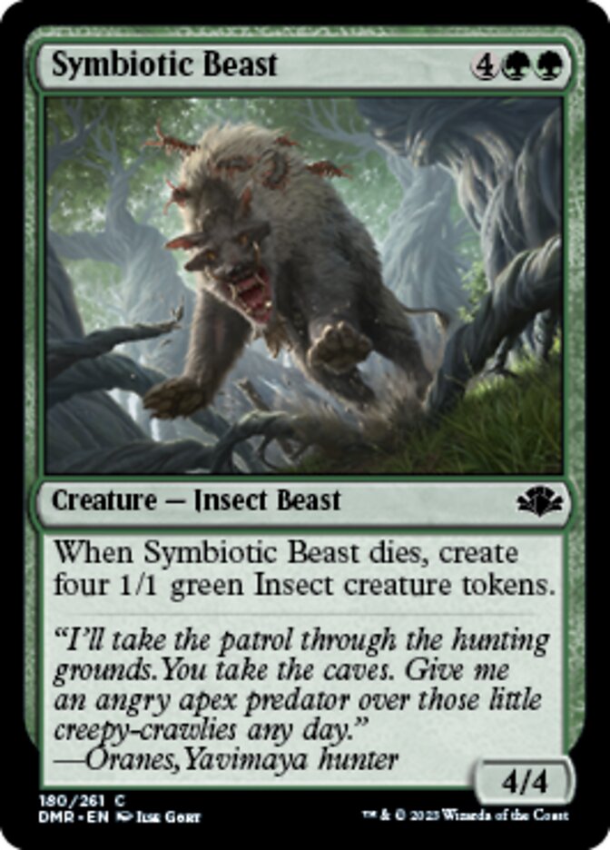 Symbiotic Beast [Dominaria Remastered] | Grognard Games