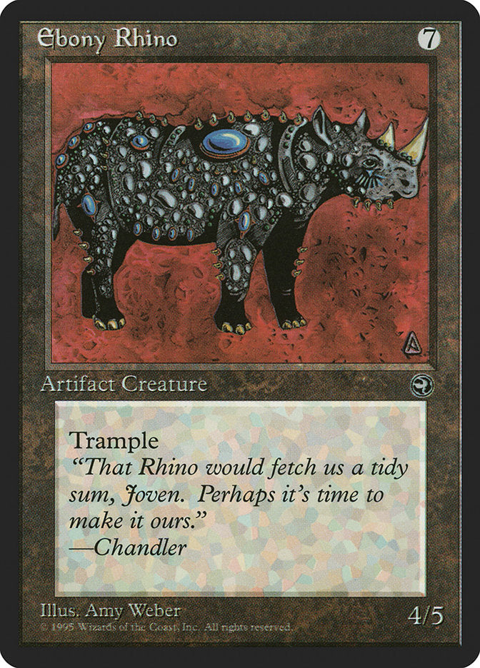 Ebony Rhino [Homelands] | Grognard Games