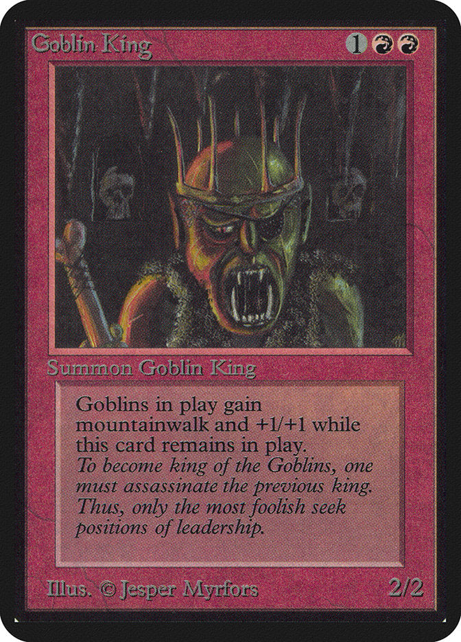 Goblin King [Limited Edition Alpha] | Grognard Games