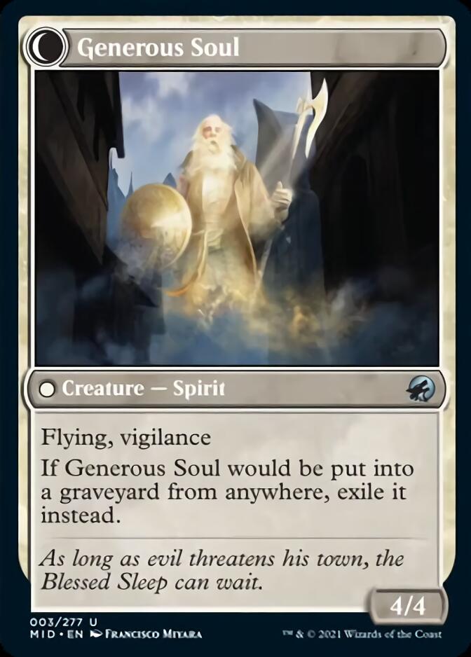 Beloved Beggar // Generous Soul [Innistrad: Midnight Hunt] | Grognard Games