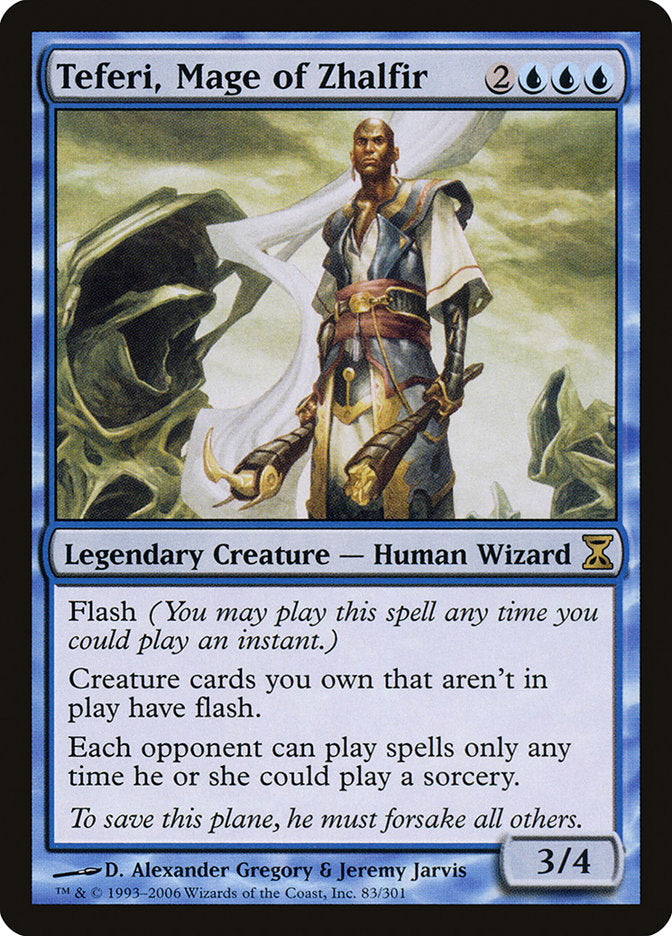 Teferi, Mage of Zhalfir [Time Spiral] | Grognard Games