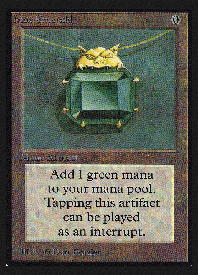 Mox Emerald [International Collectors’ Edition] | Grognard Games