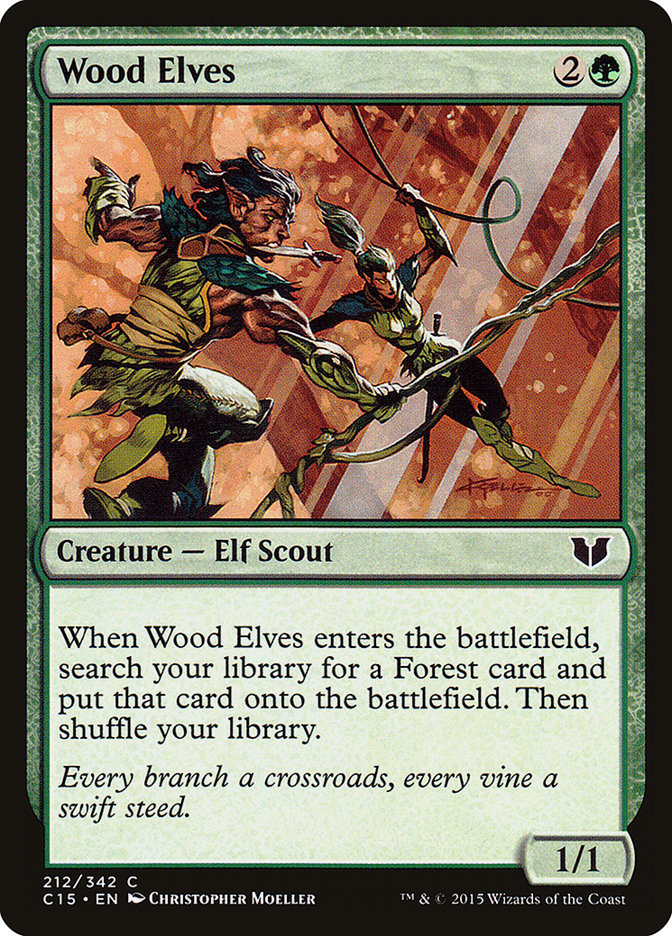 Wood Elves [Commander 2015] | Grognard Games