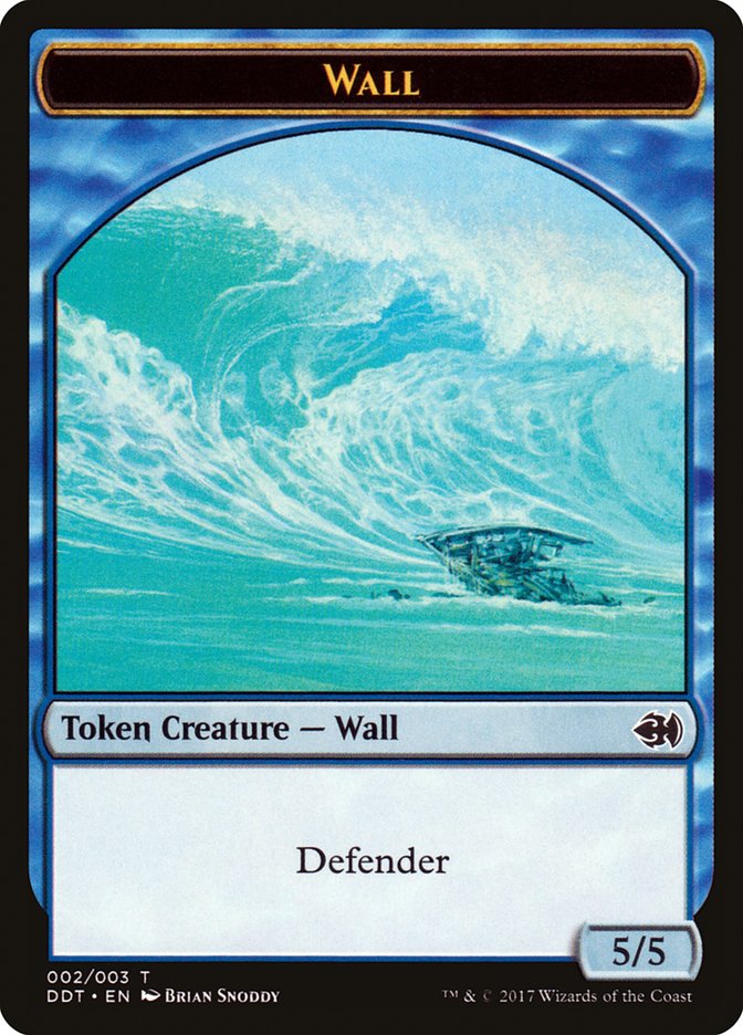 Wall [Duel Decks: Merfolk vs. Goblins Tokens] | Grognard Games