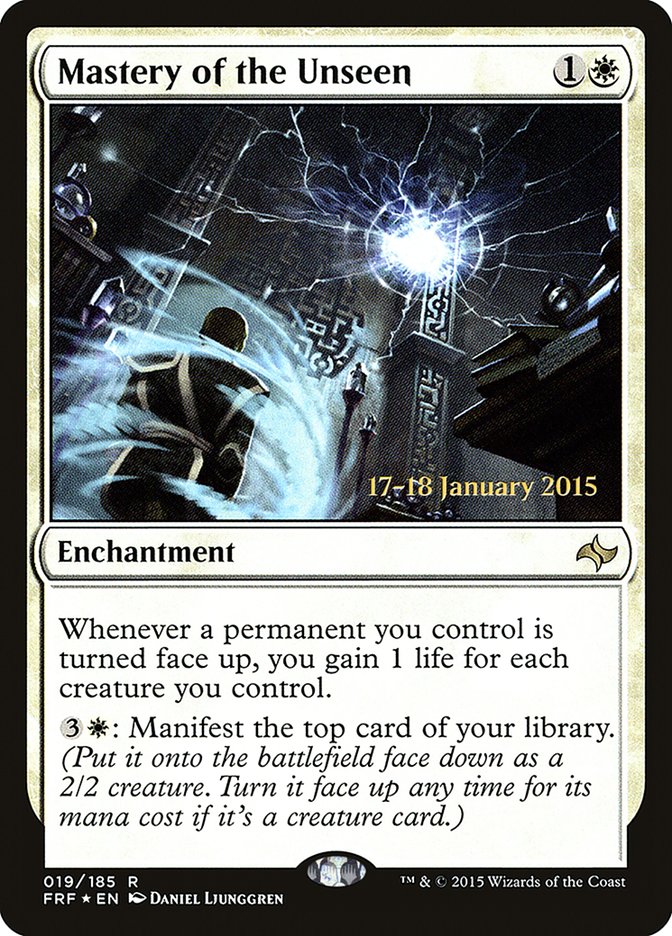 Mastery of the Unseen  [Fate Reforged Prerelease Promos] | Grognard Games