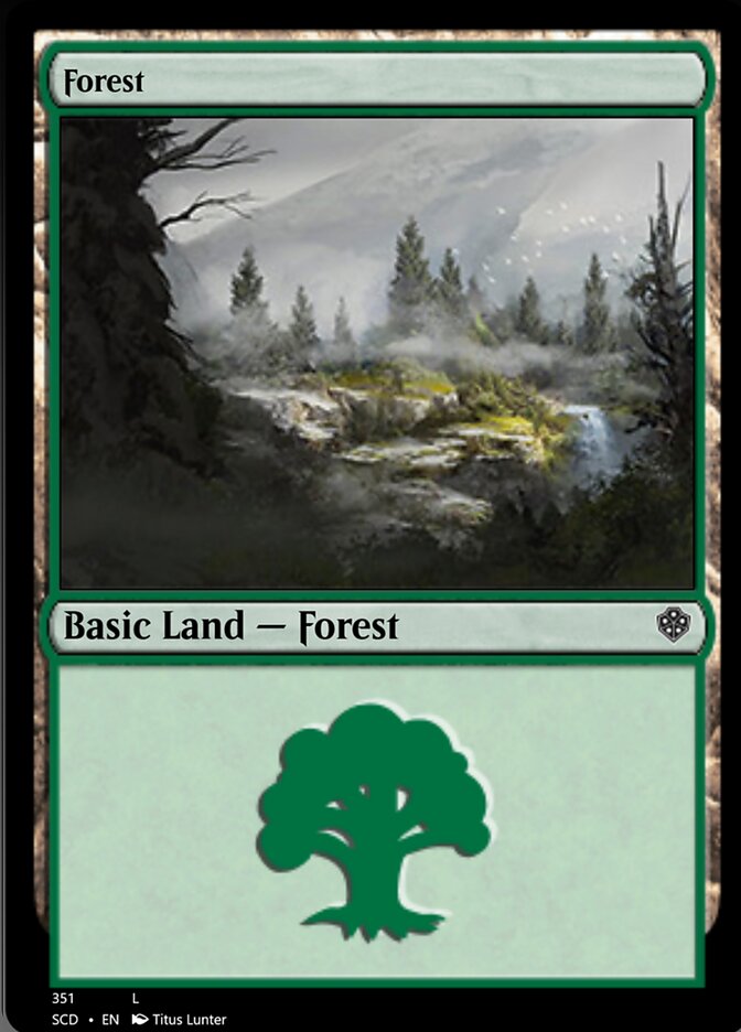 Forest (351) [Starter Commander Decks] | Grognard Games