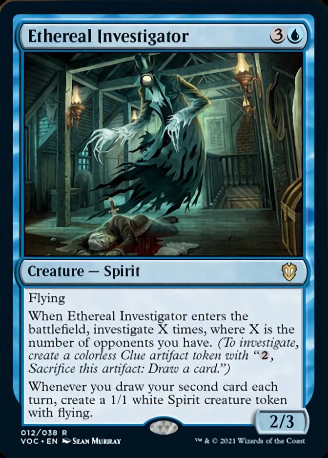 Ethereal Investigator [Innistrad: Crimson Vow Commander] | Grognard Games