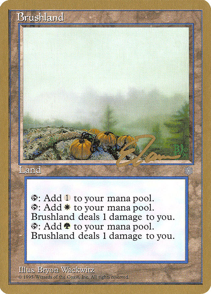 Brushland (Eric Tam) [Pro Tour Collector Set] | Grognard Games