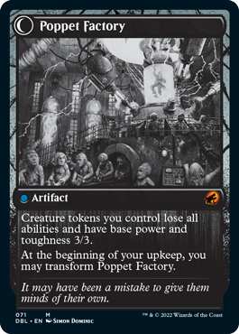 Poppet Stitcher // Poppet Factory [Innistrad: Double Feature] | Grognard Games