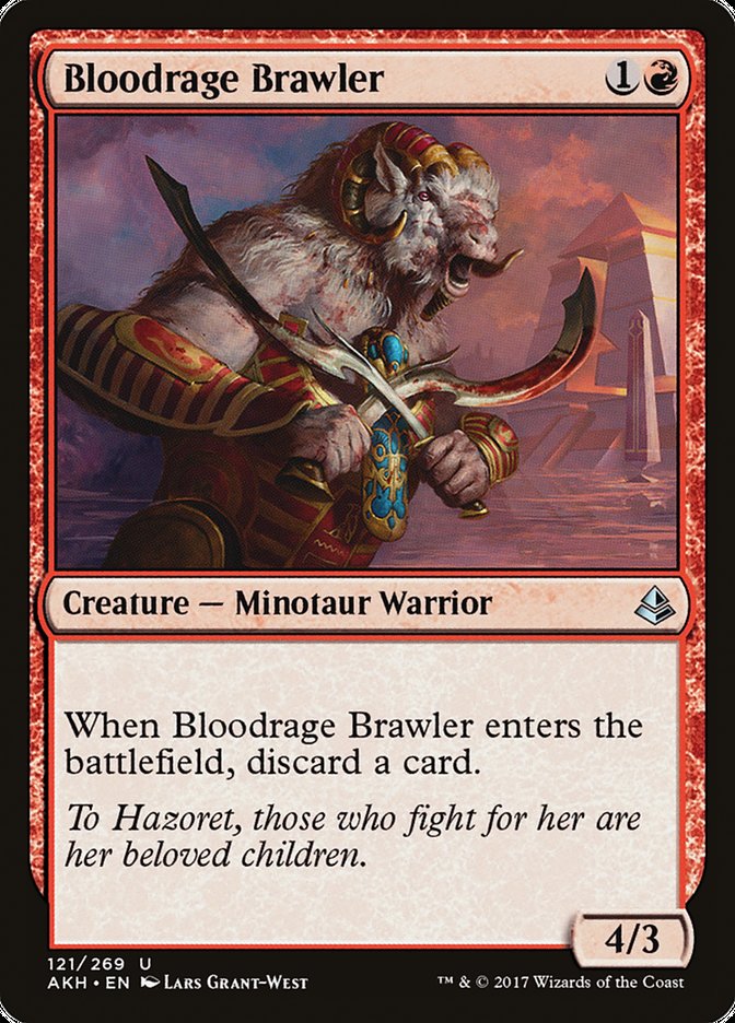 Bloodrage Brawler [Amonkhet] | Grognard Games