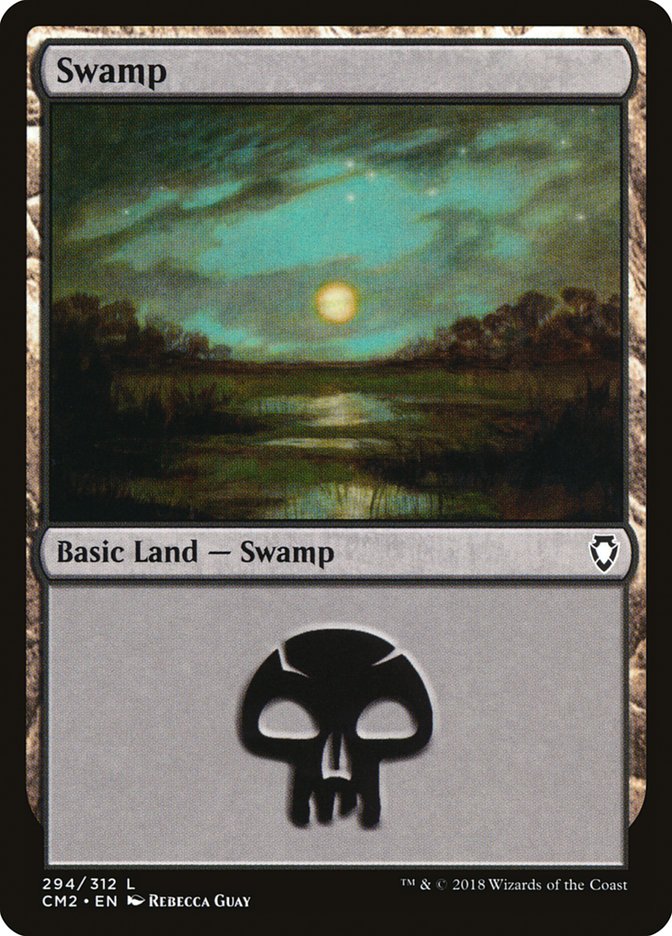 Swamp (294) [Commander Anthology Volume II] | Grognard Games