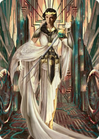 Elspeth Resplendent 2 Art Card [Streets of New Capenna Art Series] | Grognard Games