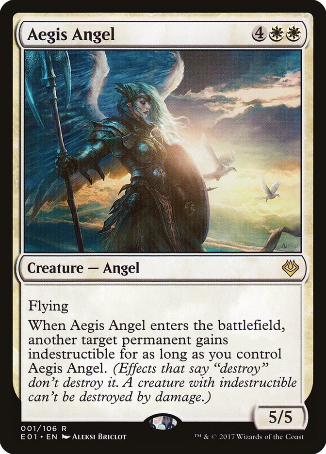 Aegis Angel [Archenemy: Nicol Bolas] | Grognard Games