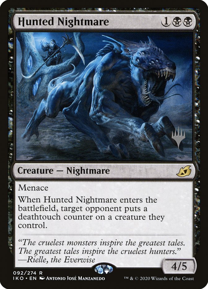 Hunted Nightmare (Promo Pack) [Ikoria: Lair of Behemoths Promos] | Grognard Games