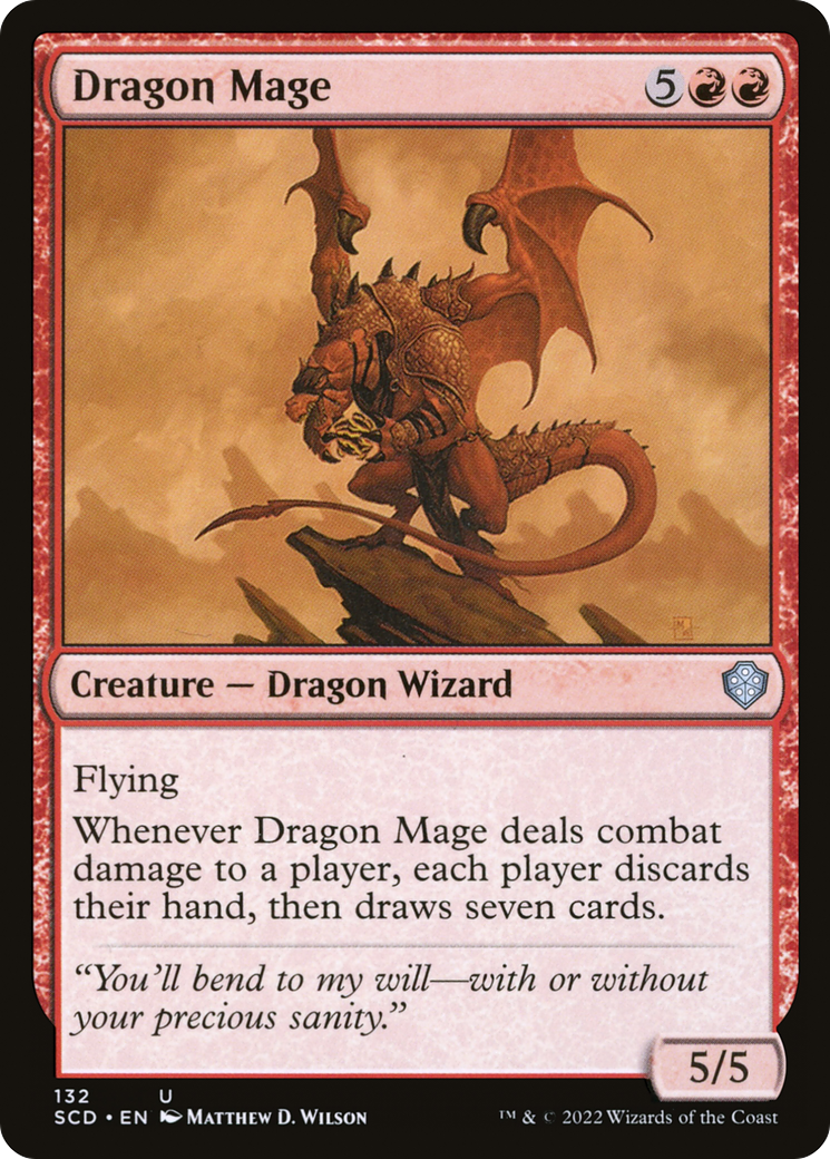 Dragon Mage [Starter Commander Decks] | Grognard Games