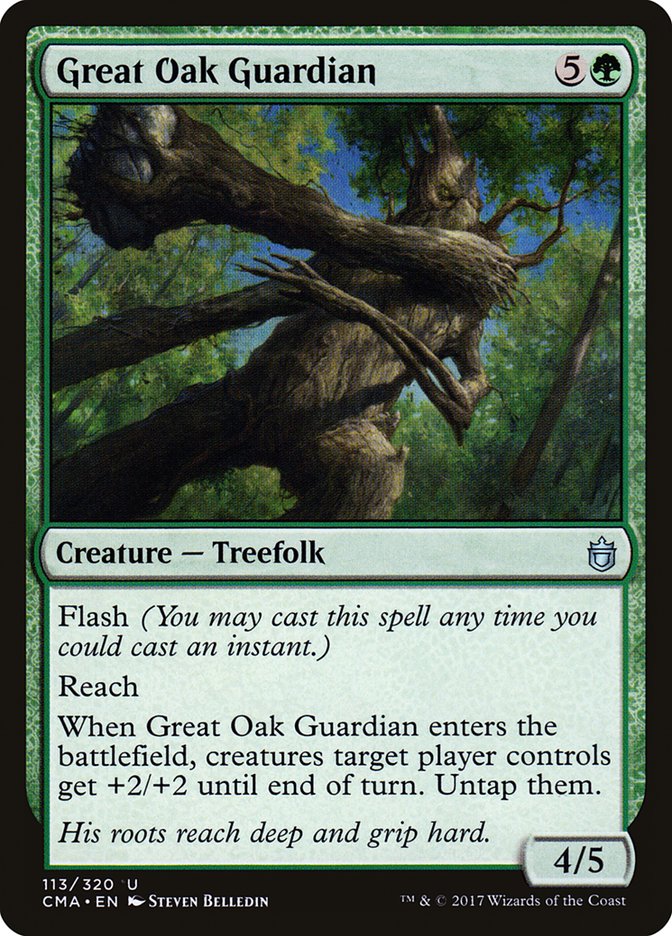 Great Oak Guardian [Commander Anthology] | Grognard Games