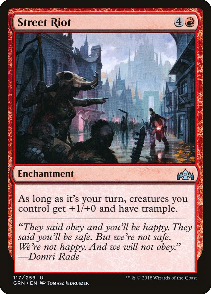 Street Riot [Guilds of Ravnica] | Grognard Games