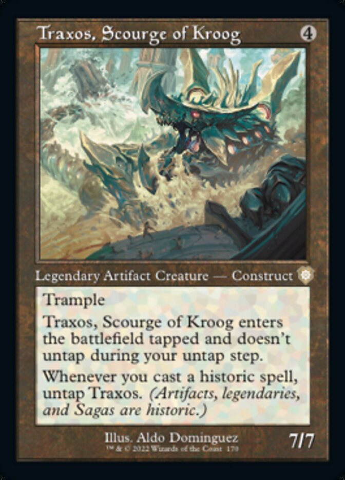 Traxos, Scourge of Kroog (Retro) [The Brothers' War Commander] | Grognard Games