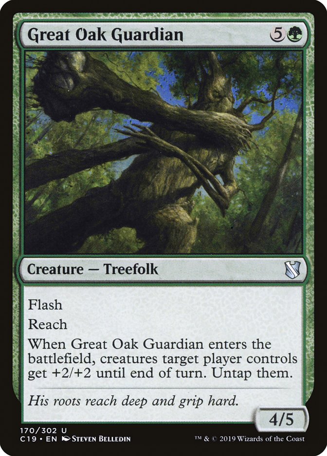 Great Oak Guardian [Commander 2019] | Grognard Games