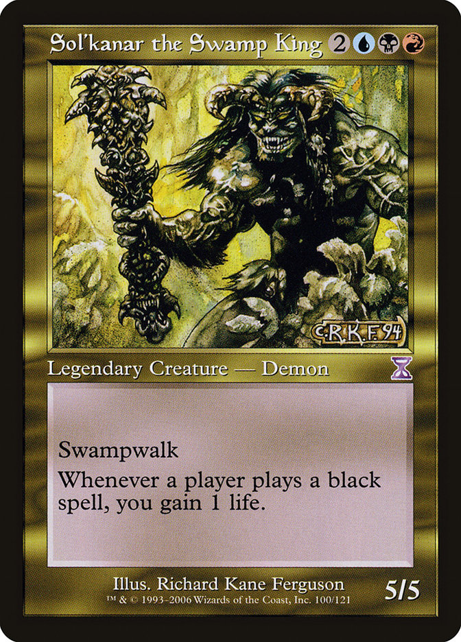 Sol'kanar the Swamp King [Time Spiral Timeshifted] | Grognard Games