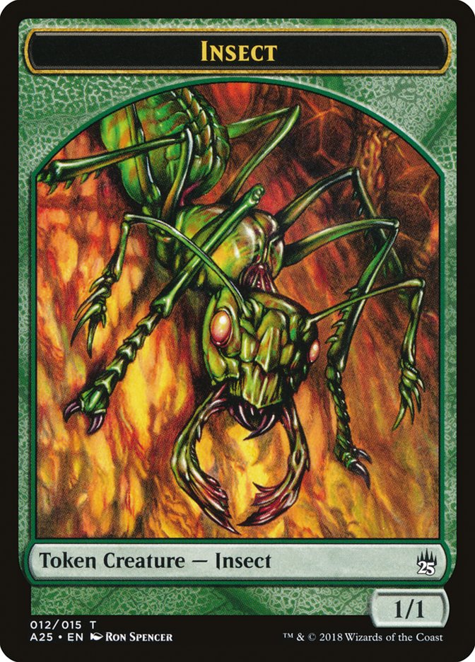 Insect [Masters 25 Tokens] | Grognard Games