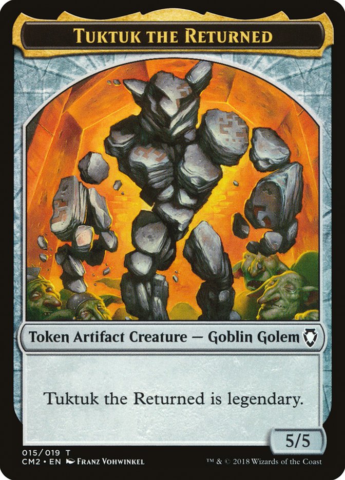 Tuktuk the Returned [Commander Anthology Volume II Tokens] | Grognard Games