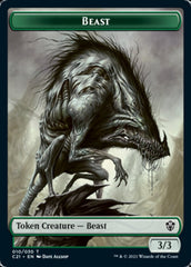 Beast (010) // Fish Token [Commander 2021 Tokens] | Grognard Games