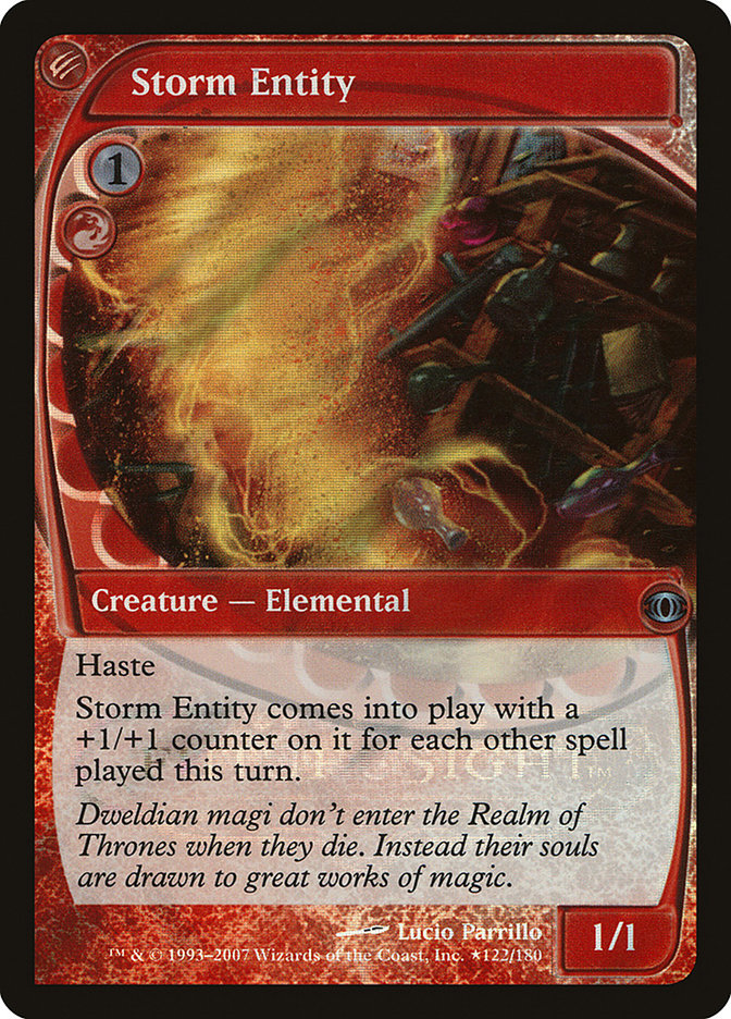 Storm Entity [Future Sight Promos] | Grognard Games