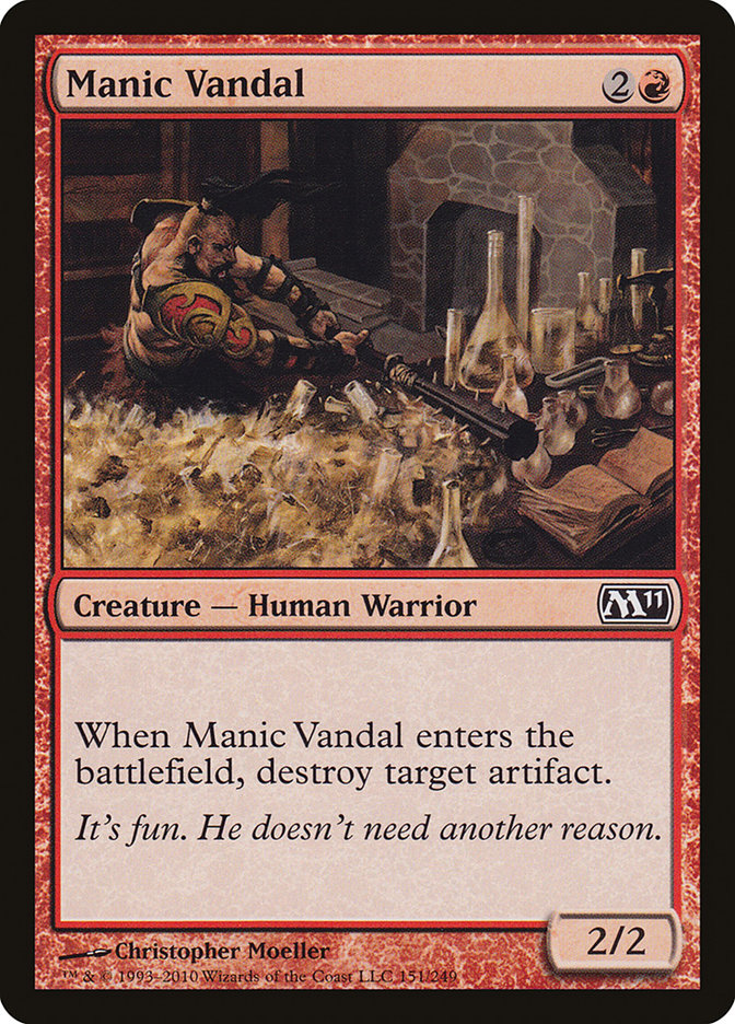 Manic Vandal [Magic 2011] | Grognard Games