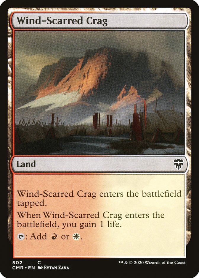 Wind-Scarred Crag [Commander Legends] | Grognard Games