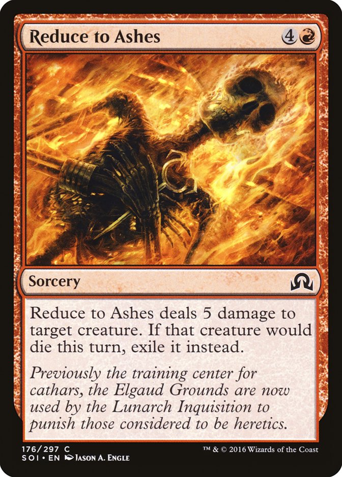 Reduce to Ashes [Shadows over Innistrad] | Grognard Games