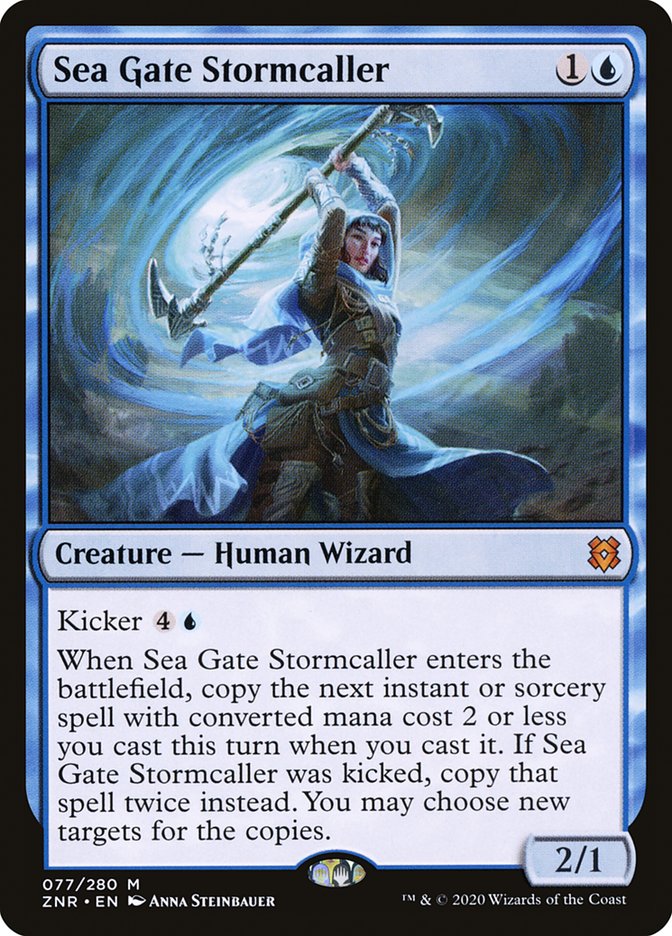 Sea Gate Stormcaller [Zendikar Rising] | Grognard Games