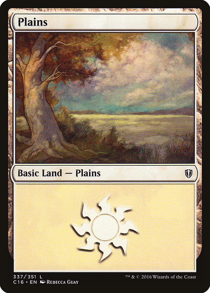 Plains (337) [Commander 2016] | Grognard Games