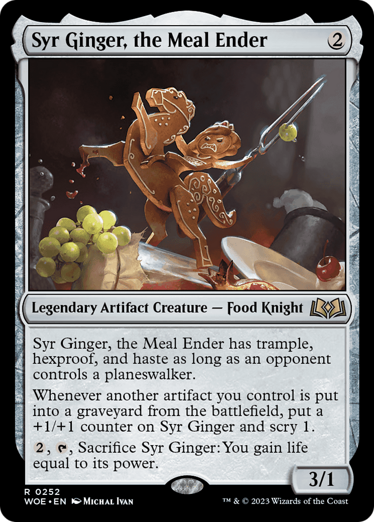 Syr Ginger, the Meal Ender [Wilds of Eldraine] | Grognard Games