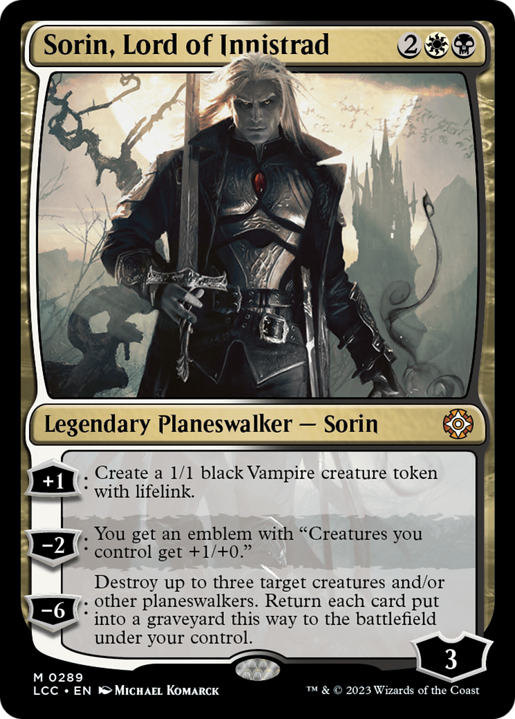 Sorin, Lord of Innistrad [The Lost Caverns of Ixalan Commander] | Grognard Games